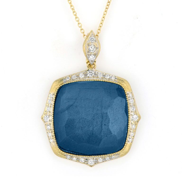Moroccan Marrakesh Cushion Stone Pendant