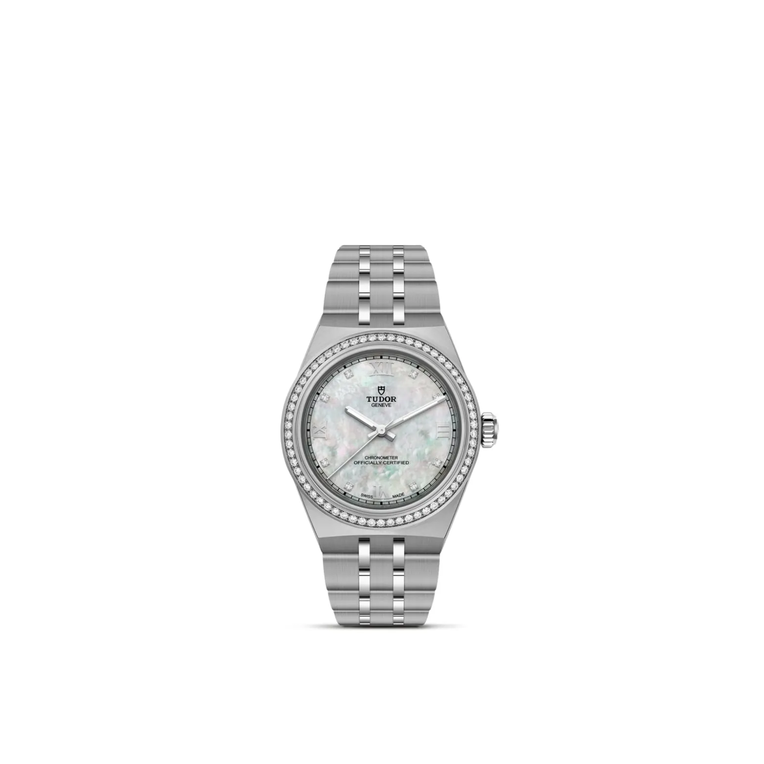 TUDOR Royal 30mm stainless steel case with polished and satin finish - M2830A1S0-0001 at Underwood Jewelers