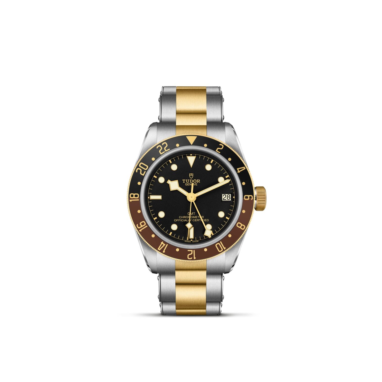 TUDOR Black Bay GMT S&G 41mm steel case with polished and satin finish - M79833MN-0001 at Underwood Jewelers