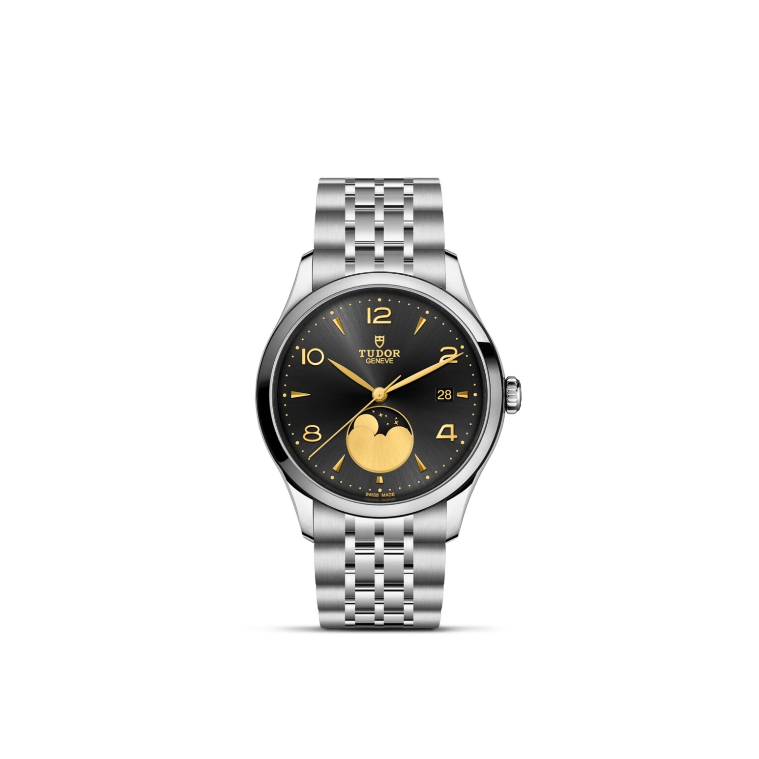 TUDOR 1926 Luna 39mm steel case with polished finish - M91560-0003 at Underwood Jewelers