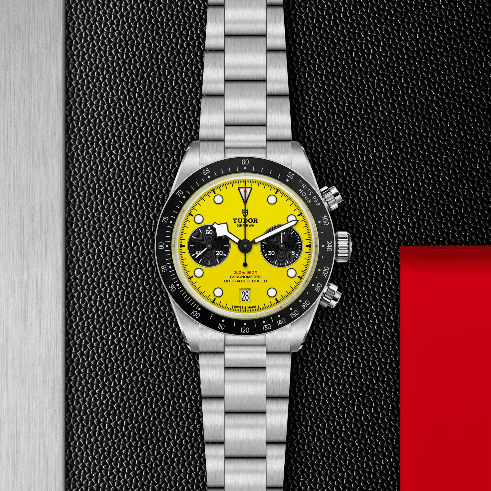 Black Bay Chrono 39 39mm stainless steel case with polished and satin finishes - M79310N-0001 at Underwood Jewelers