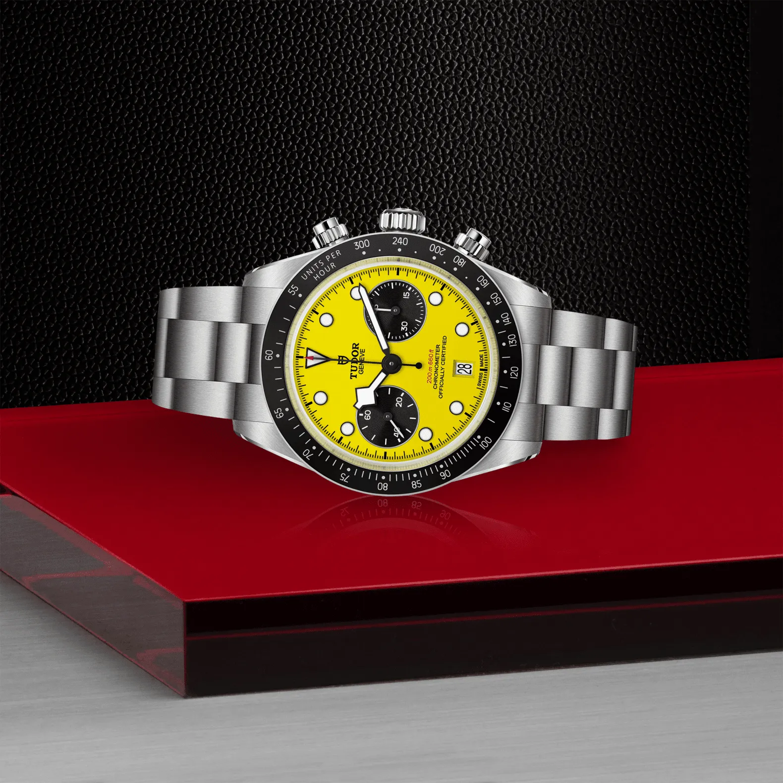Black Bay Chrono 39 39mm stainless steel case with polished and satin finishes - M79310N-0001 at Underwood Jewelers