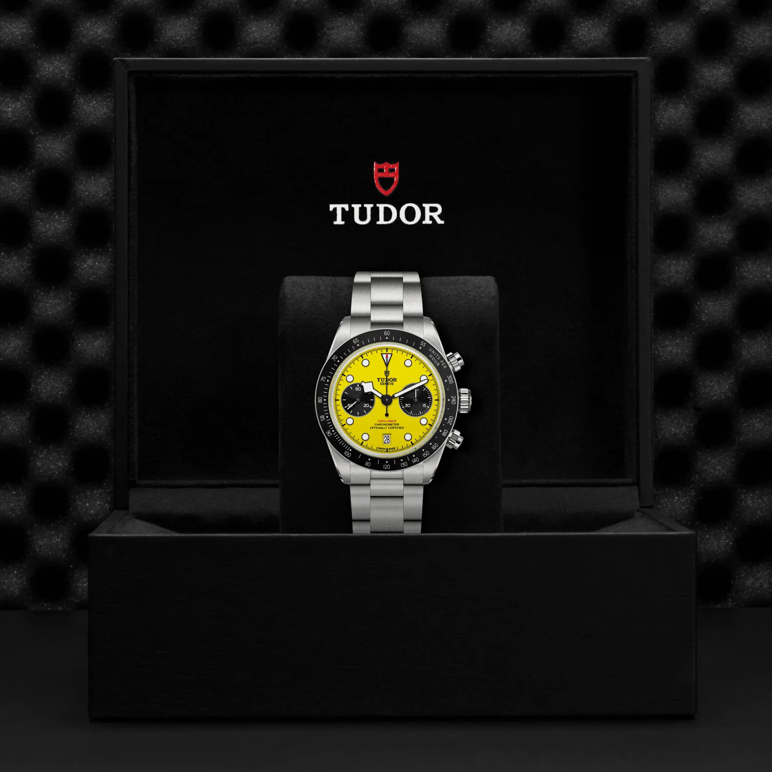 Black Bay Chrono 39 39mm stainless steel case with polished and satin finishes - M79310N-0001 at Underwood Jewelers