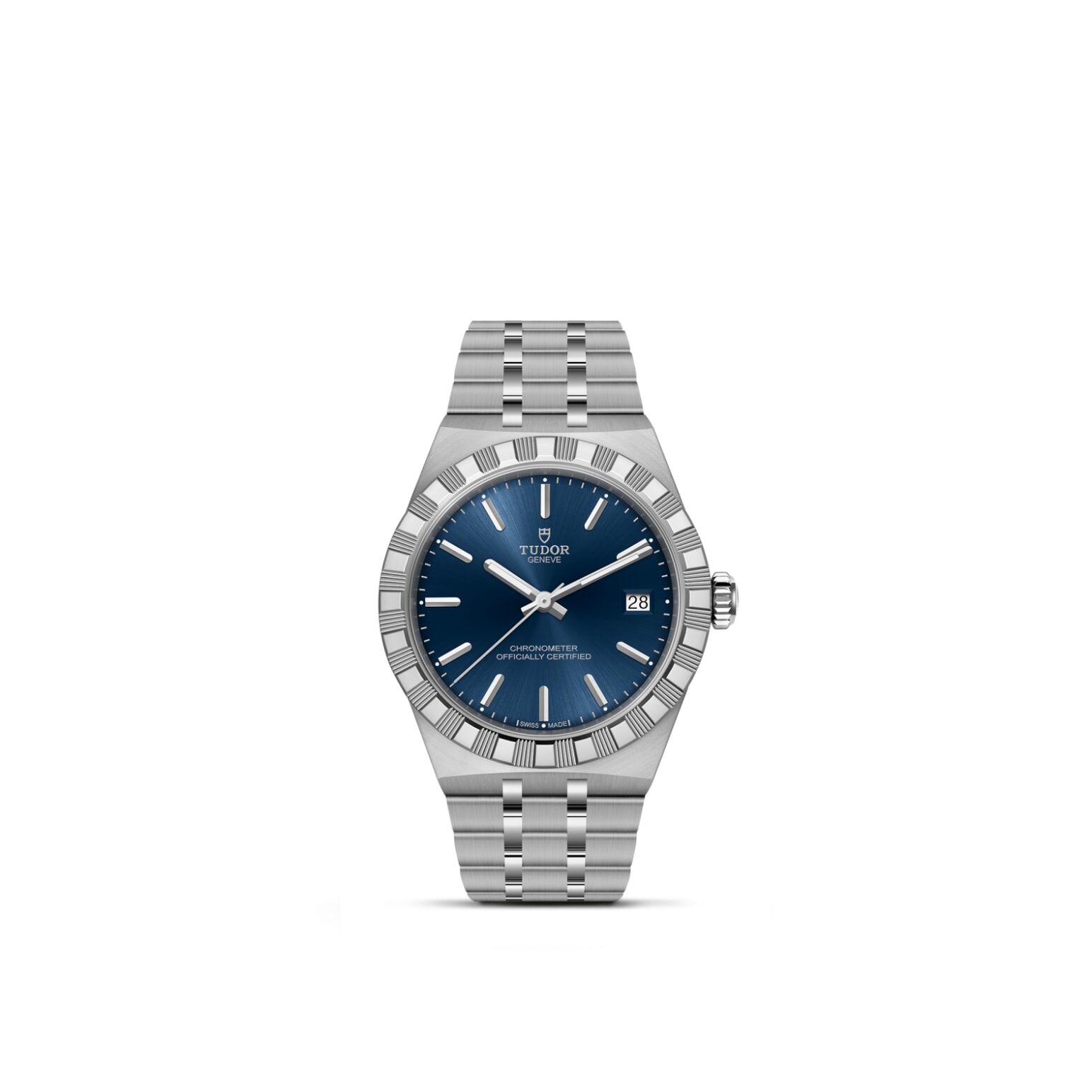 TUDOR Royal 36mm stainless steel case with polished and satin finish - M2836C1A0-0102 at Underwood Jewelers