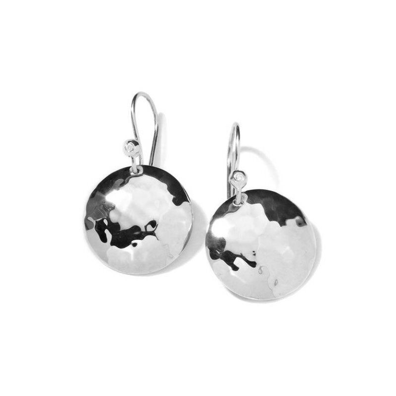Classico Disc Earrings with Diamonds