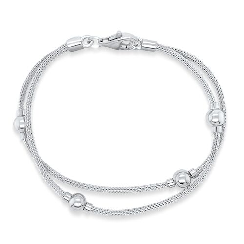 Sterling Silver Mesh Bracelet