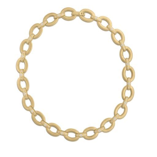 18KY Diamond Small Duchessa Link Necklace