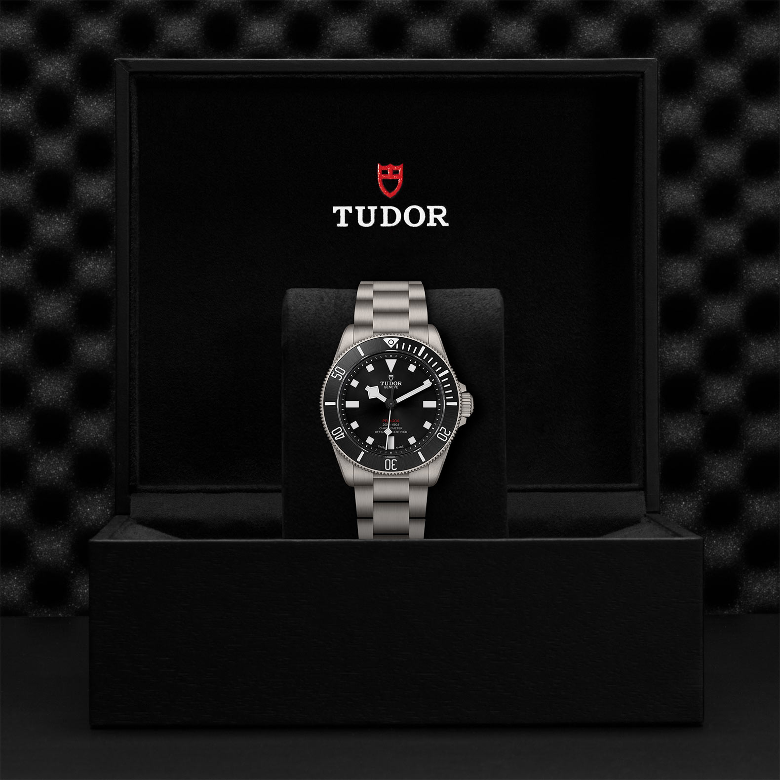 TUDOR Pelagos 39 39mm grade 2 titanium case with satin finish - M25407N-0001 at Underwood Jewelers