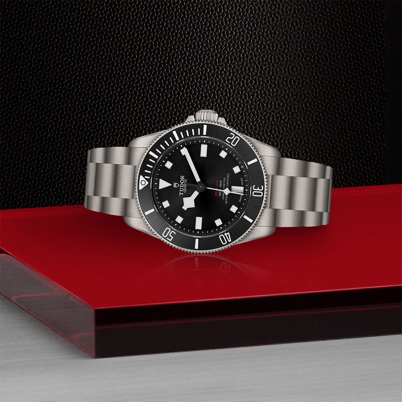 TUDOR Pelagos 39 39mm grade 2 titanium case with satin finish - M25407N-0001 at Underwood Jewelers