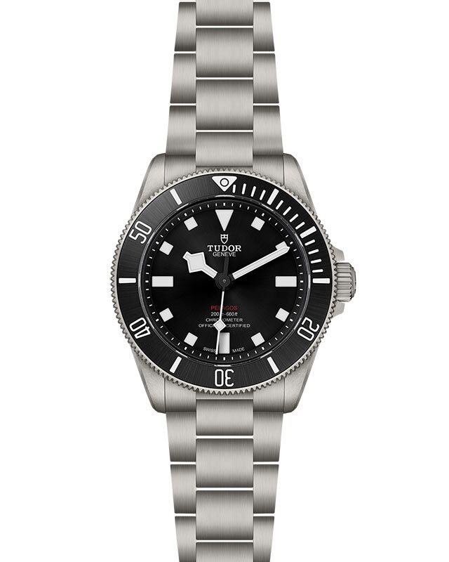 TUDOR Pelagos 39 39mm grade 2 titanium case with satin finish - M25407N-0001 at Underwood Jewelers