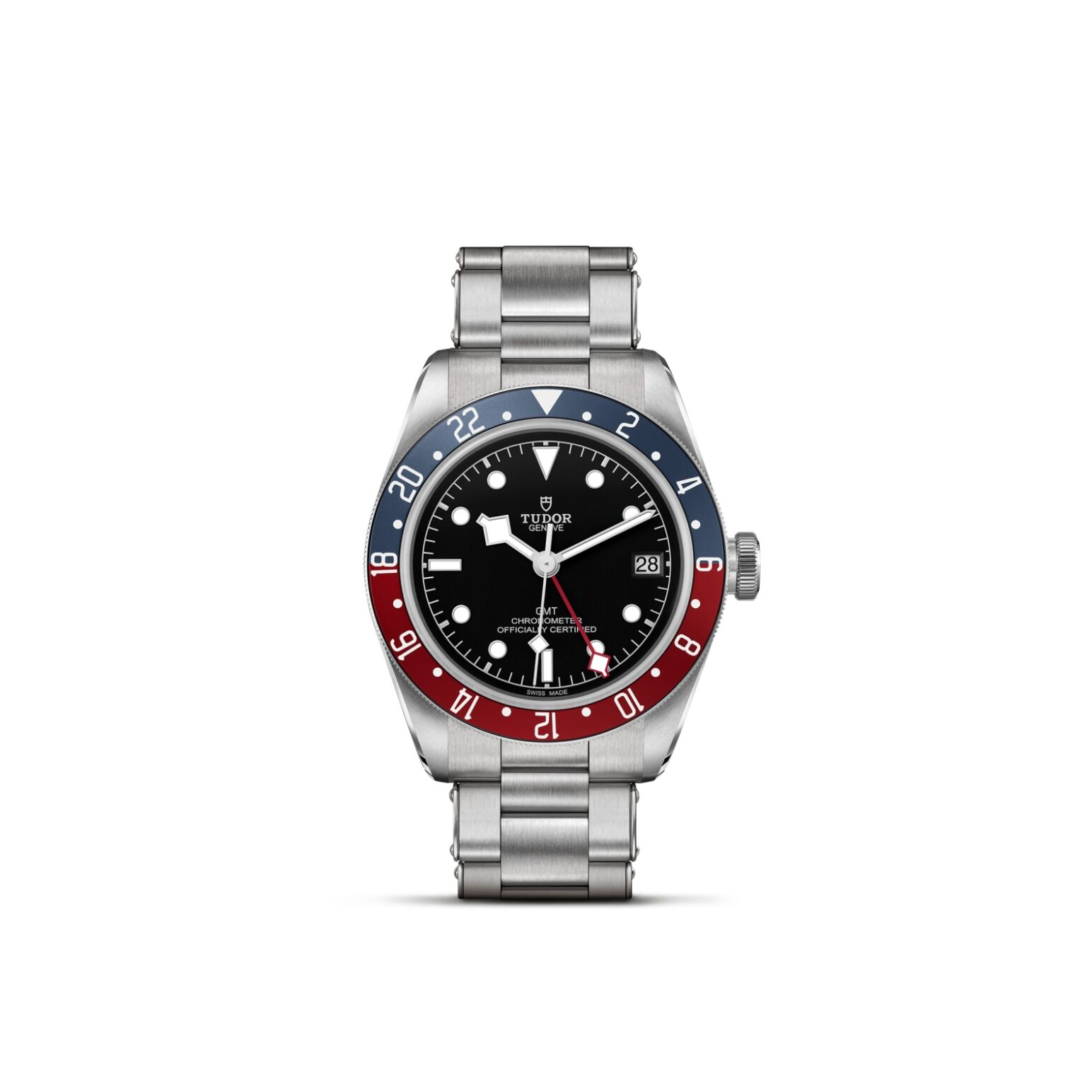 TUDOR Black Bay GMT 41mm steel case with polished and satin finish - M79830RB-0001 at Underwood Jewelers