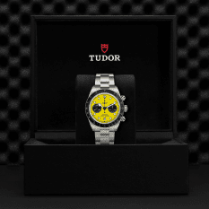 Black Bay Chrono 39 39mm stainless steel case with polished and satin finishes - M79310N-0001 at Underwood Jewelers