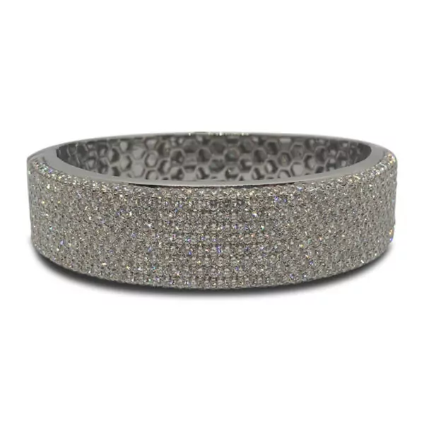 14.00ct. Pave Diamond Bracelet