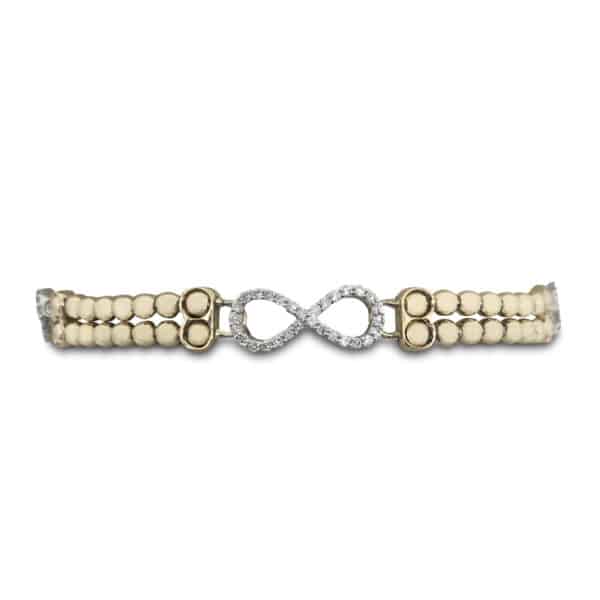 Infinity Diamond Stretch Bracelet