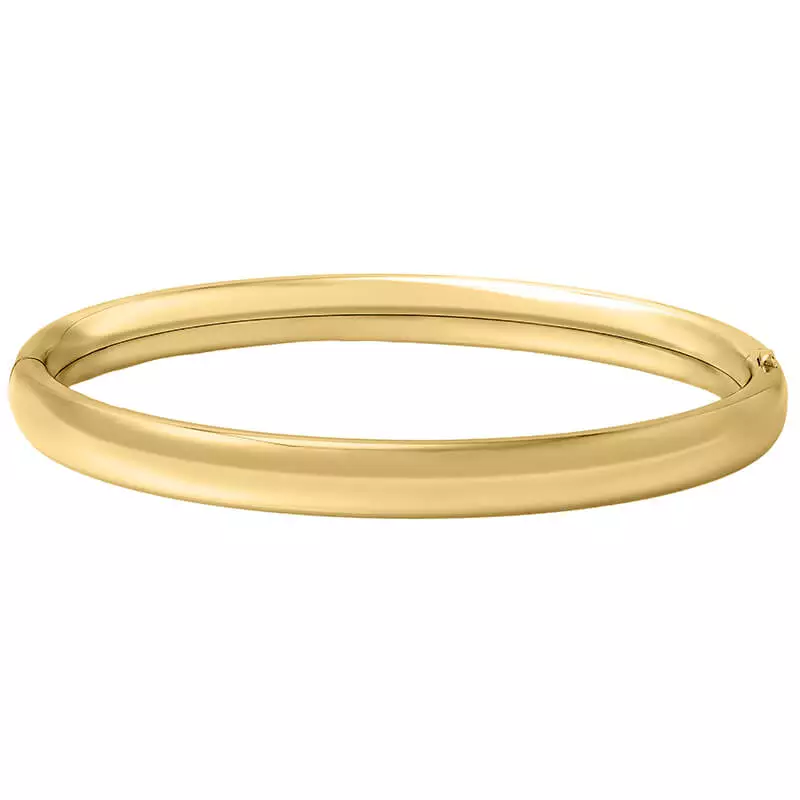 Plain Baby Bangle Yellow