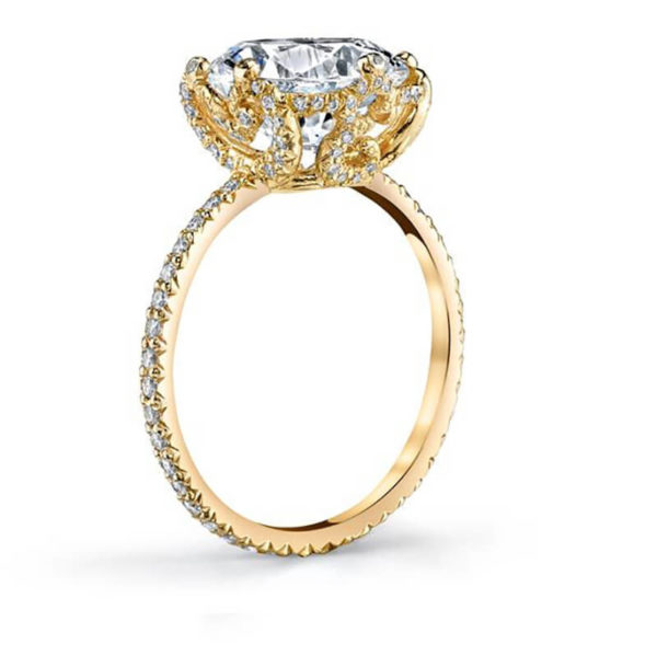 Underwood's Designs Ellen Engagement Ring, front view (132022310)