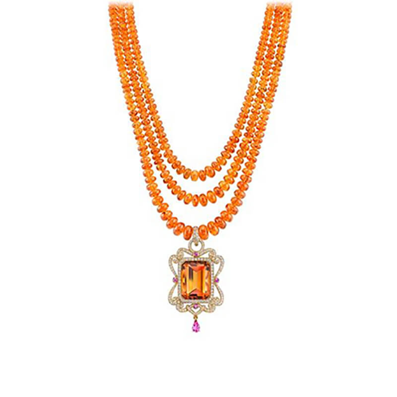 Madeira Citrine Pendant