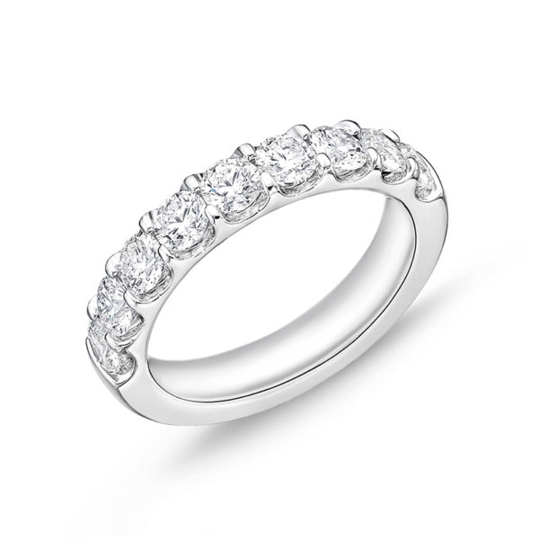 9-Stone Diamond Band Ring