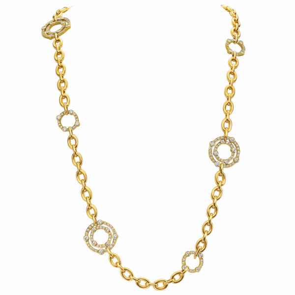 Diamond Convertible Carousel Necklace