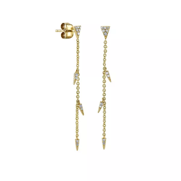 Fringe Drop Earrings