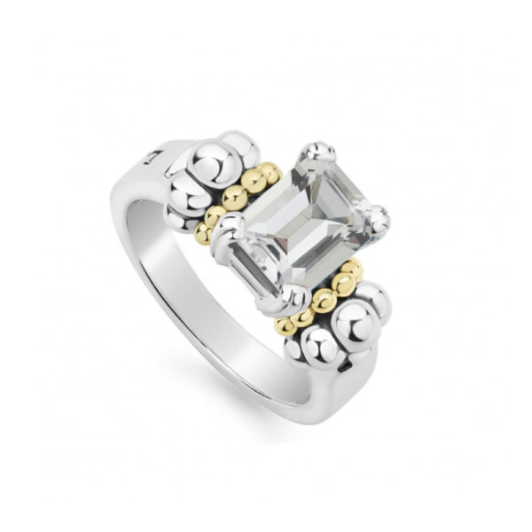 Glacier White Topaz Ring