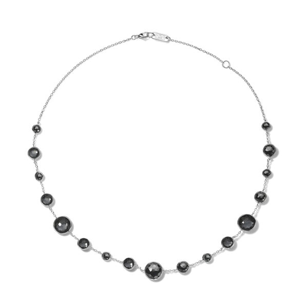 Short Hematite Lollipop Necklace