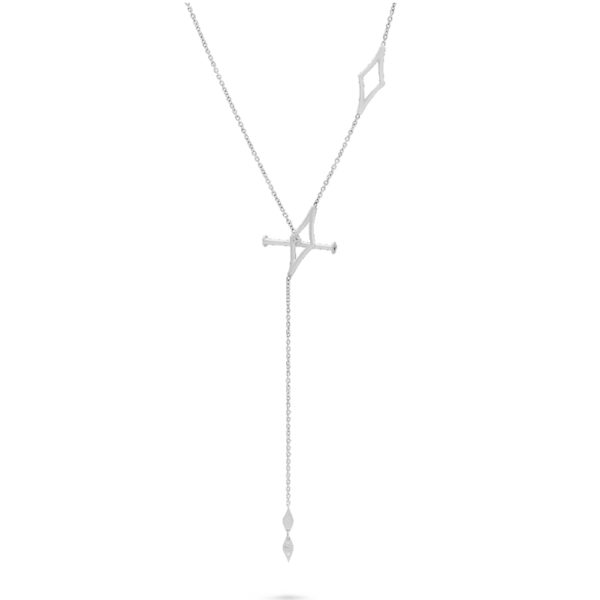 Sterling Lariat Necklace
