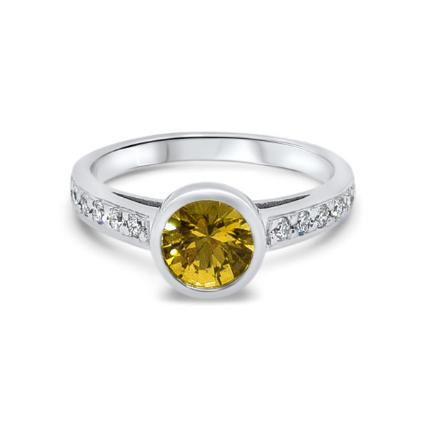 Yellow Sapphire Ring