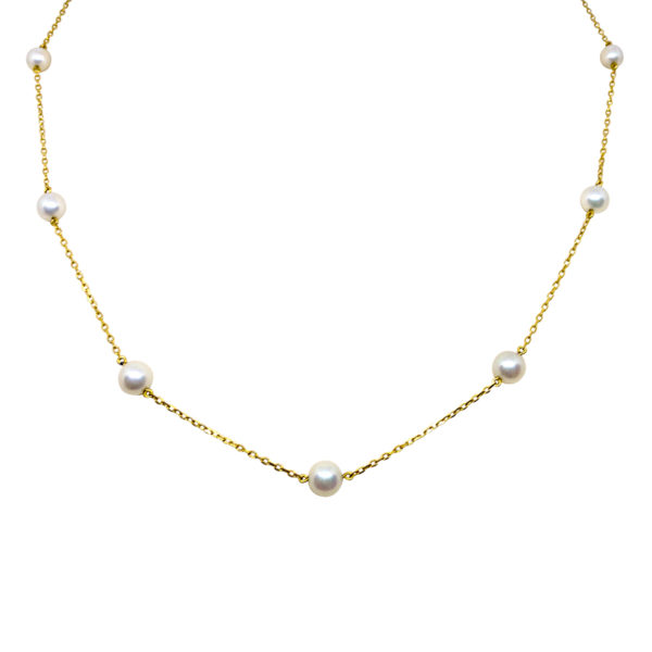 Estate Pearl by the Yard Necklace