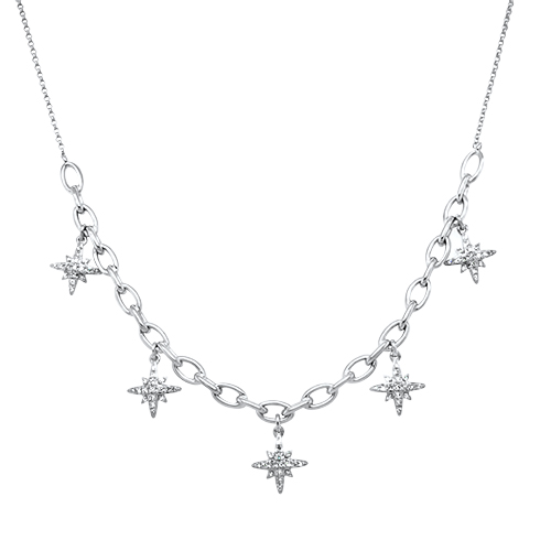Star shop station necklace