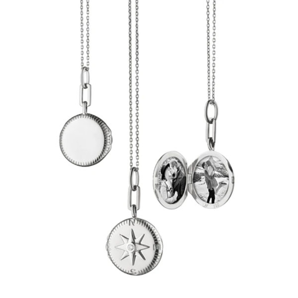 Round Compass Locket
