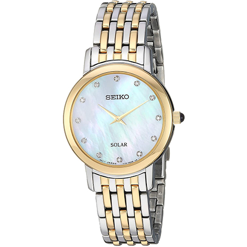 29.5mm Two-Tone Solar Seiko