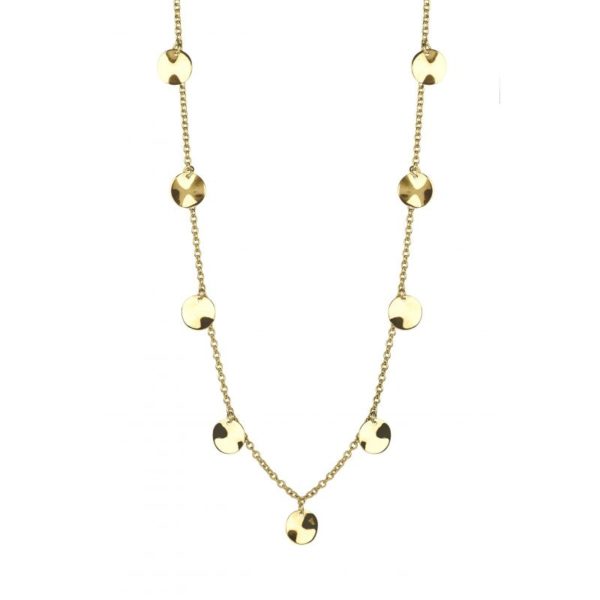 18k Classico Long Paillette Necklace