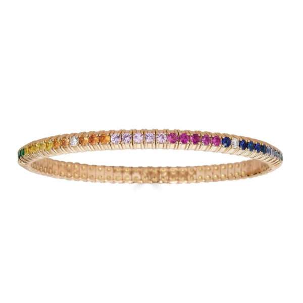 Multi Gemstone Rainbow Bracelet