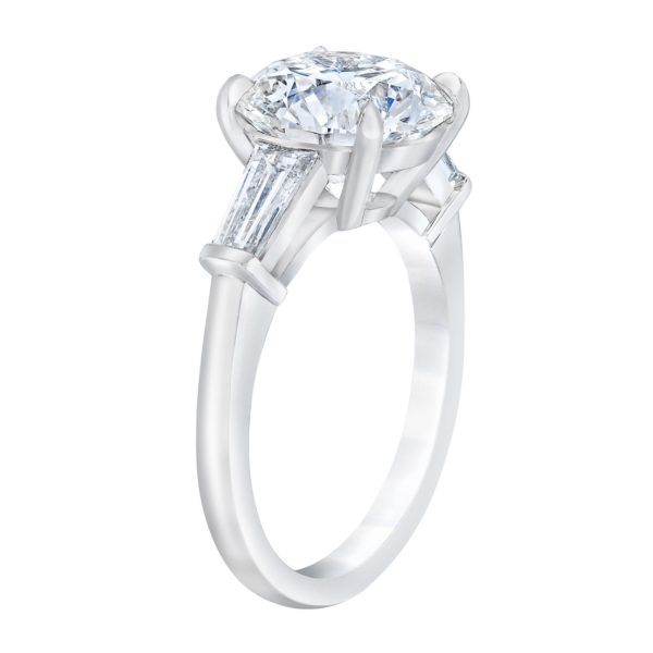 Three Stone 5.02ct Diamond Ring