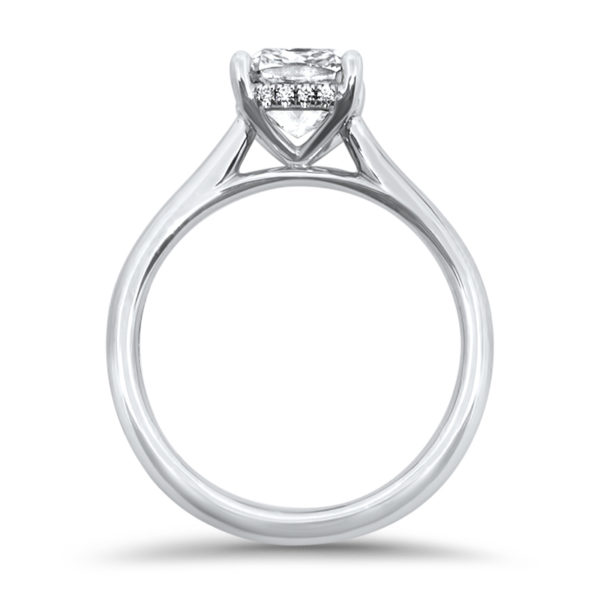 1.5ct Cushion Cut Solitaire Diamond Ring