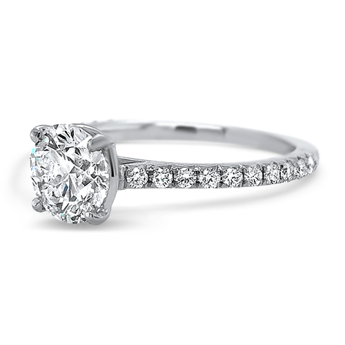 1.40ct Round Diamond Solitaire Engagement Ring