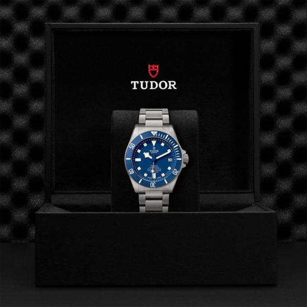 TUDOR Pelagos 42mm Titanium and steel case with satin finish - M25600TB-0001 at Underwood Jewelers
