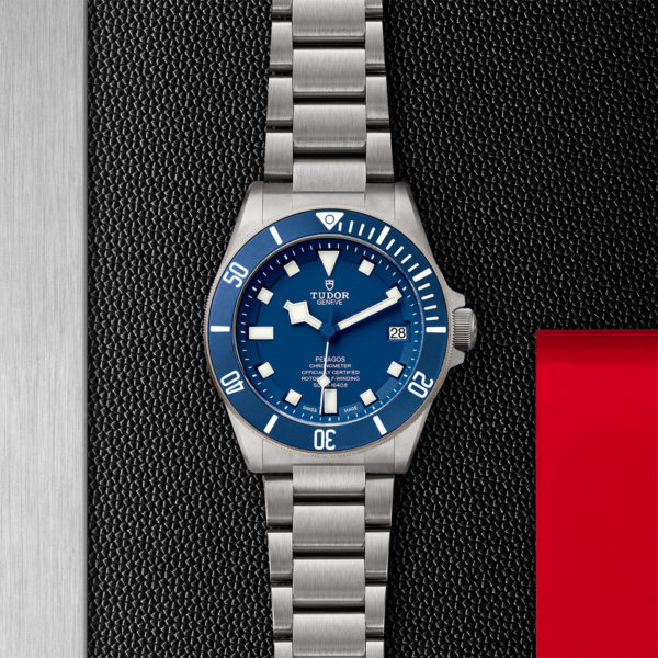 TUDOR Pelagos 42mm Titanium and steel case with satin finish - M25600TB-0001 at Underwood Jewelers