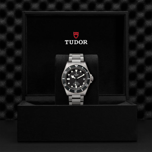 TUDOR Pelagos 42mm Titanium and steel case with satin finish - M25600TN-0001 at Underwood Jewelers