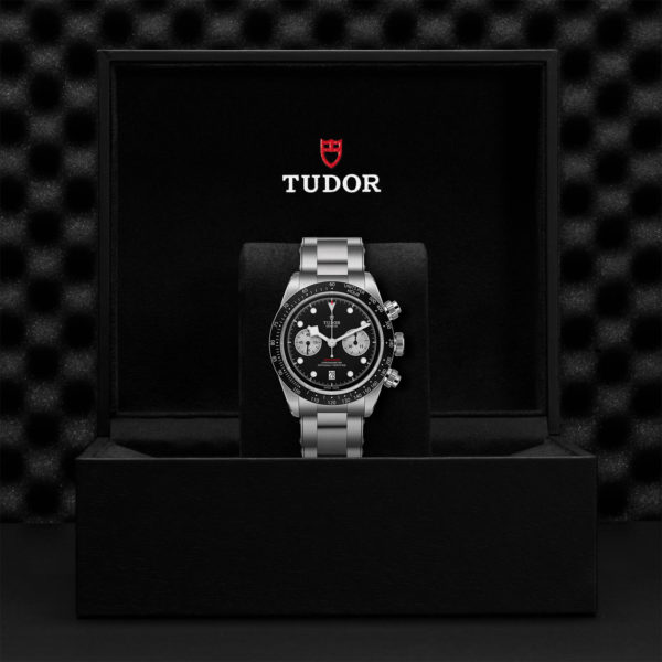 TUDOR Black Bay Pro Watch with a 41mm Steel Case, Steel Brace (M79360N-0001) Black Presentation Box