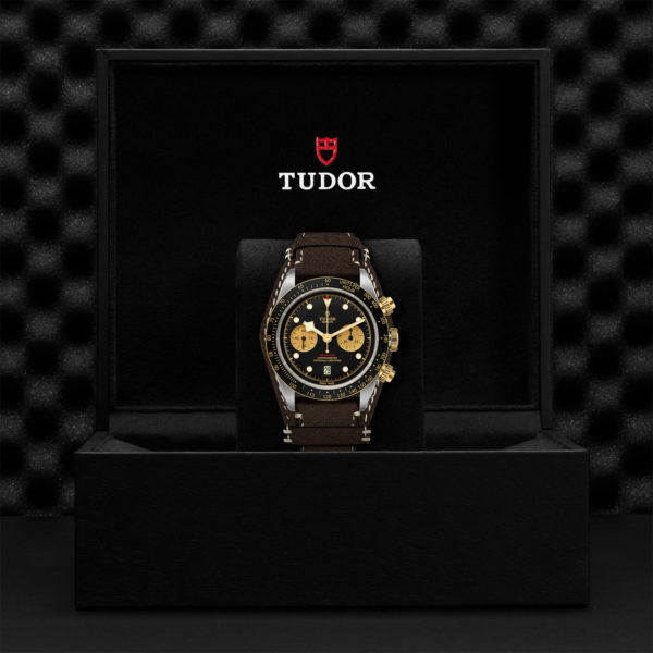 TUDOR Black Bay Chrono S&G 41mm steel case with polished and satin finish - M79363N-0002 at Underwood Jewelers