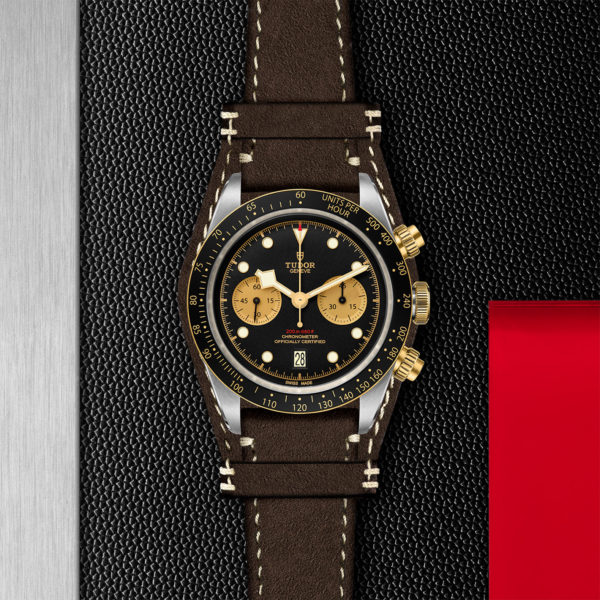 TUDOR Black Bay Chrono S&G 41mm steel case with polished and satin finish - M79363N-0002 at Underwood Jewelers