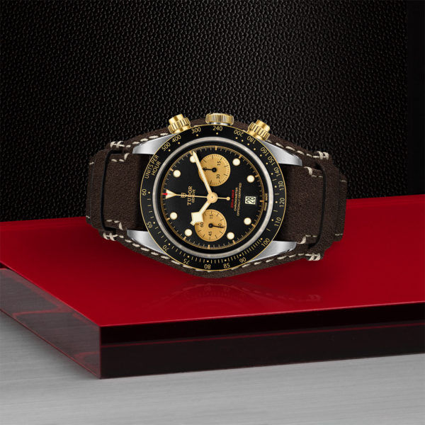 TUDOR Black Bay Chrono S&G 41mm steel case with polished and satin finish - M79363N-0002 at Underwood Jewelers