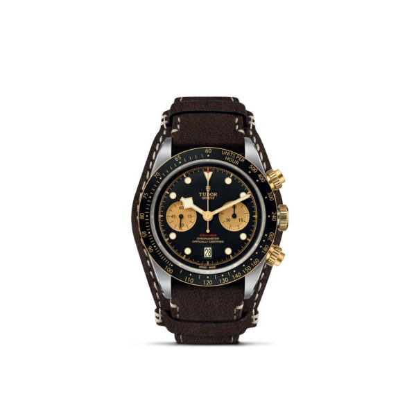 TUDOR Black Bay Chrono S&G 41mm steel case with polished and satin finish - M79363N-0002 at Underwood Jewelers