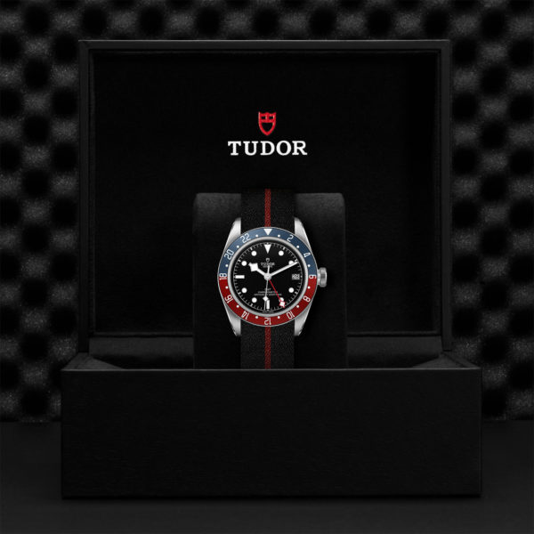 TUDOR Black Bay GMT 41mm steel case with polished and satin finish - M79830RB-0003 at Underwood Jewelers