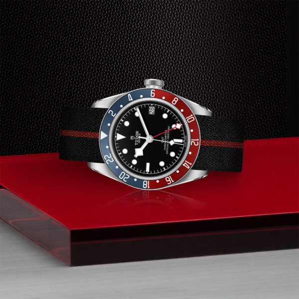 TUDOR Black Bay GMT 41mm steel case with polished and satin finish - M79830RB-0003 at Underwood Jewelers