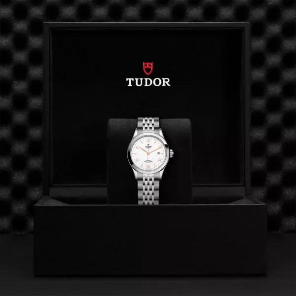 TUDOR 1926 28mm steel case with polished finish - M91350-0011 at Underwood Jewelers