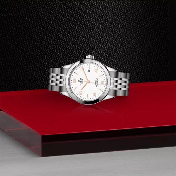 TUDOR 1926 28mm steel case with polished finish - M91350-0011 at Underwood Jewelers