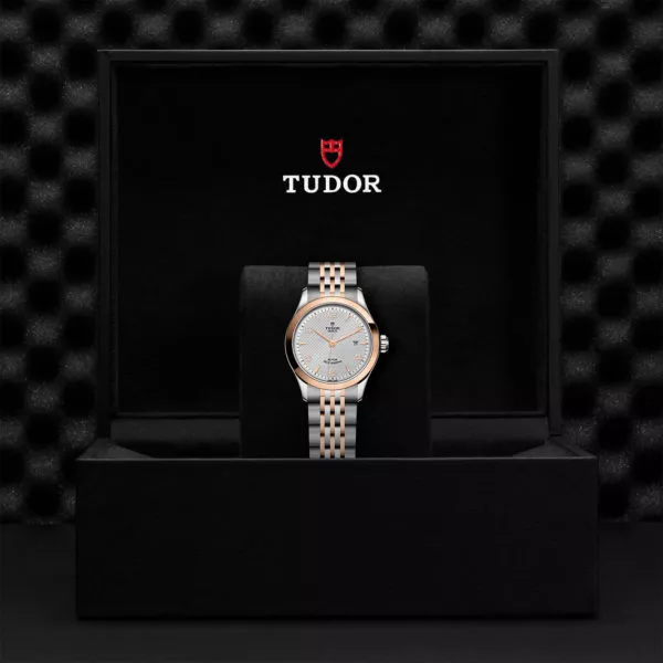 TUDOR 1926 28mm steel case with polished finish - M91351-0001 at Underwood Jewelers
